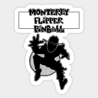 Bob Ivy Black Sticker